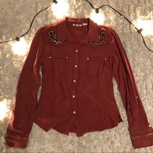 Miss Me western button up